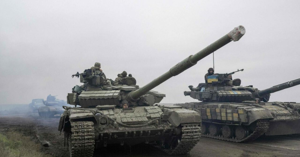 &lt;p&gt;Ukrajinski tenkovi na položaju blizu Hersona&lt;/p&gt;