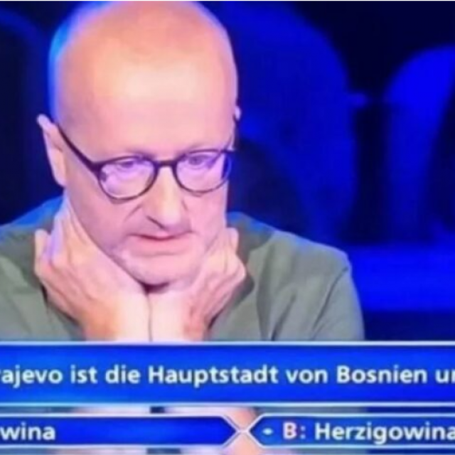 &lt;p&gt;Zbunjeni njemački natjecatelj pred pitanjem od 32.000 eura&lt;/p&gt;