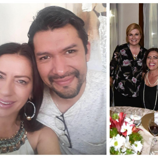 &lt;p&gt;Veronika Gomez Morales i suprug Sergio, te s Kolindom Grabar Kitarović za njene turneje po Južnoj Americi&lt;/p&gt;
