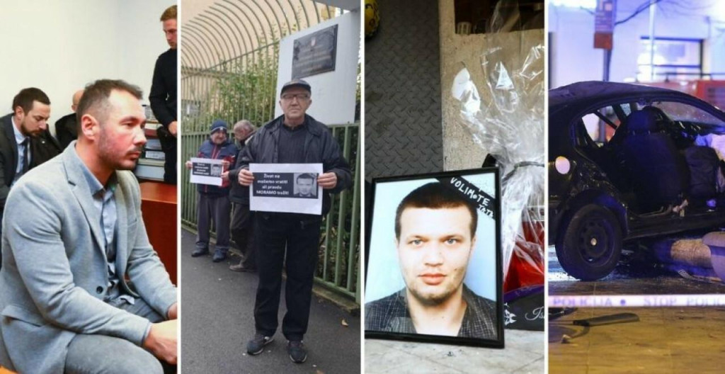 &lt;p&gt;Optuženi Ivan Pavlović (lijevo); shrvani otac taksista Krešimir Kunkušak (druga fotografija s lijeve strane), Krešimir Kunkušak, prizor s mjesta nesreće&lt;br&gt;
 &lt;/p&gt;