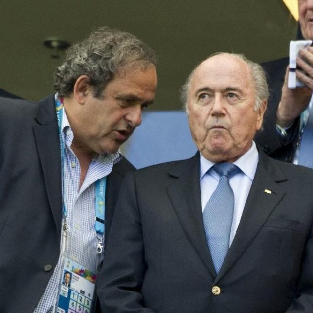 &lt;p&gt;Predsjednik Fife Sepp Blatter i Michael Platini 2014., prije dodjele Mundijala Kataru prijateljstvo je puklo&lt;/p&gt;