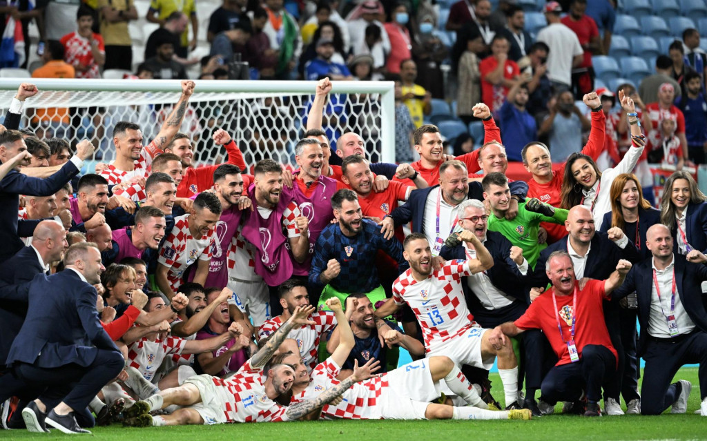 &lt;p&gt;Hrvatska slavi plasman u četvrtfinale SP-a&lt;/p&gt;