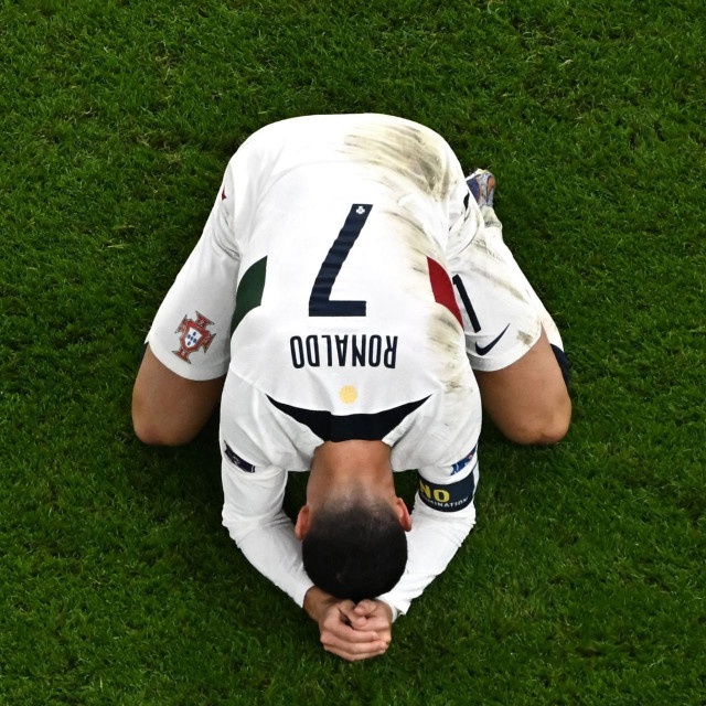 &lt;p&gt;Cristiano Ronaldo nakon ispadanja od Maroka&lt;/p&gt;