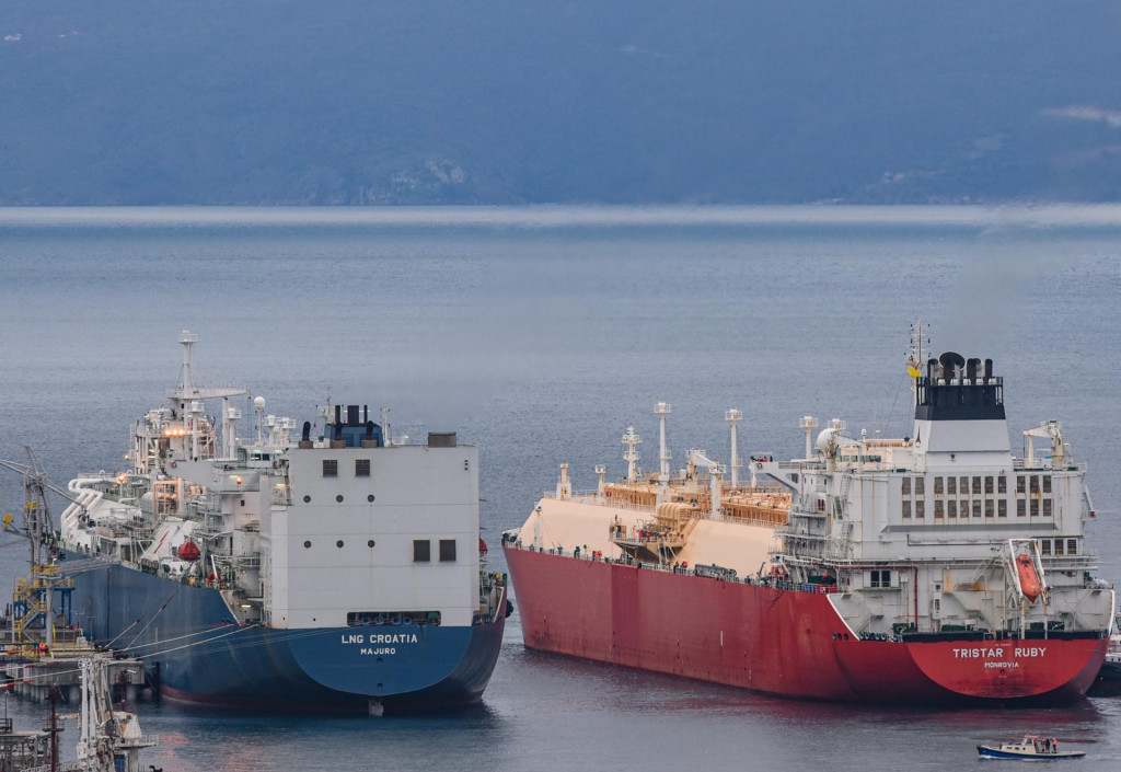 &lt;p&gt;Tankeri LNG Croatia i Tristar Ruby&lt;/p&gt;