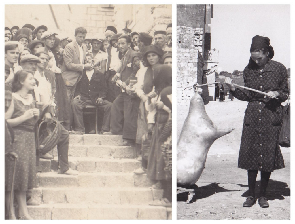 &lt;p&gt;Akcija masovnog vađenja pokvarenih zubiju u Imotskom 1931. godine (lijevo) i žena s mišinom snimljena u Starom Gradu&lt;/p&gt;