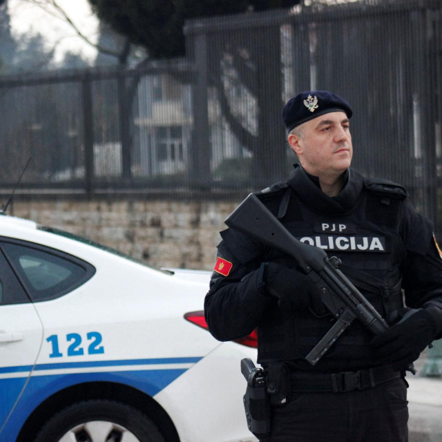 &lt;p&gt;Policija u Podgorici&lt;/p&gt;