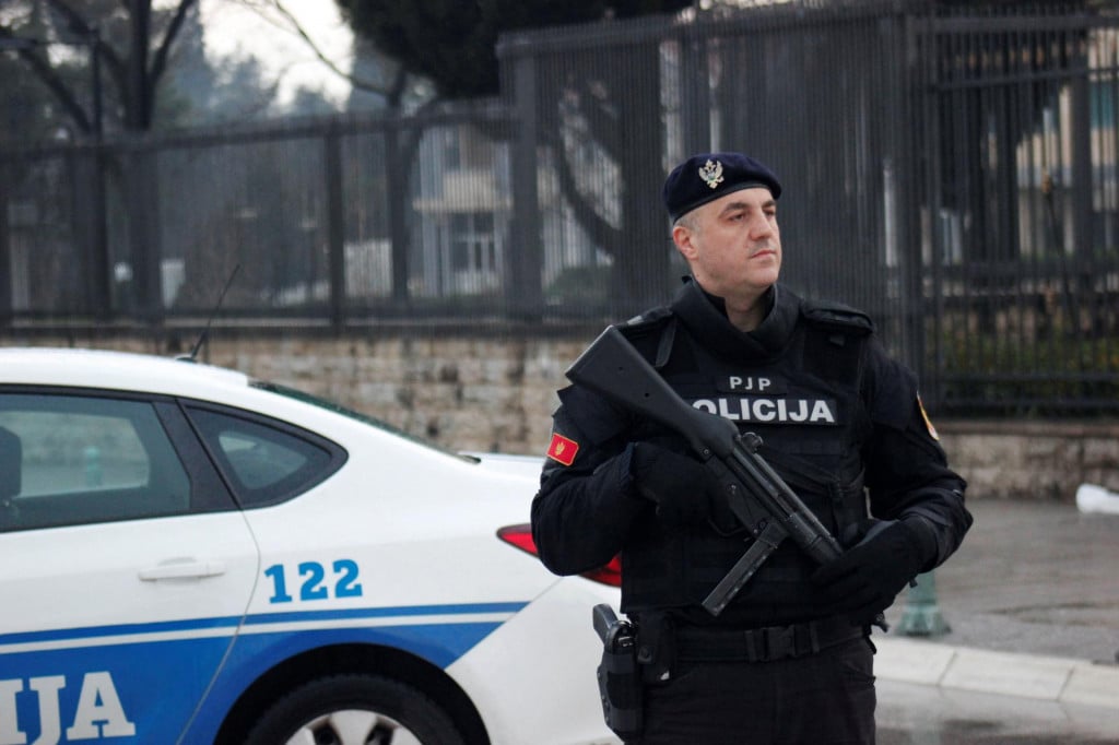 &lt;p&gt;Policija u Podgorici&lt;/p&gt;