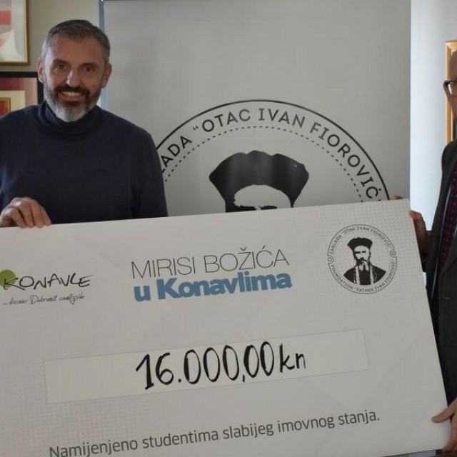 &lt;p&gt;Predstavnici Udruge Agroturizam Konavle uručili donaciju zakladi Otac Ivan Fiorović&lt;/p&gt;