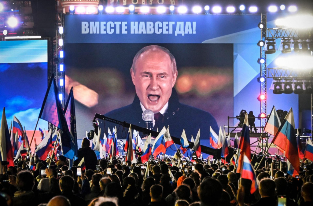 &lt;p&gt;Vladimir Putin na velikom screenu na Crvenom Trgu&lt;br&gt;
 &lt;/p&gt;