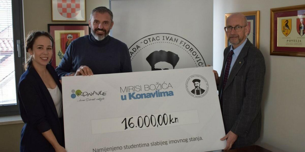 &lt;p&gt;Predstavnici Udruge Agroturizam Konavle uručili donaciju zakladi Otac Ivan Fiorović&lt;/p&gt;