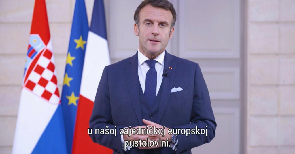 &lt;p&gt;Macron čestita Hrvatskoj na ulasku u eurozonu&lt;/p&gt;