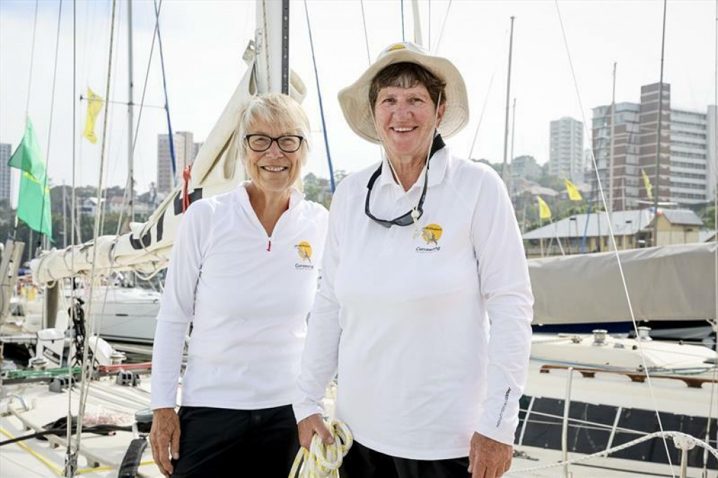 &lt;p&gt;Kathy Veel i Bridget Canham na Rolex Sydney Hobart Yacht regati&lt;/p&gt;