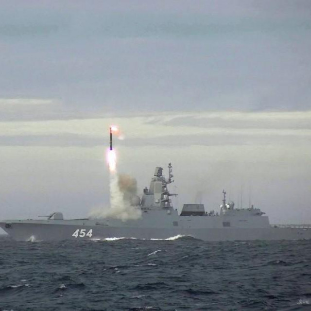 &lt;p&gt;Admiral Gorškov prilikom pokusnog ispaljivanja projektila u Barentsovu moru&lt;/p&gt;

&lt;p&gt;AFP&lt;/p&gt;