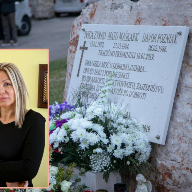 &lt;p&gt;Odvjetnica Doris Košta i ploča sa imenima poginulih u HE Dubrovnik&lt;/p&gt;