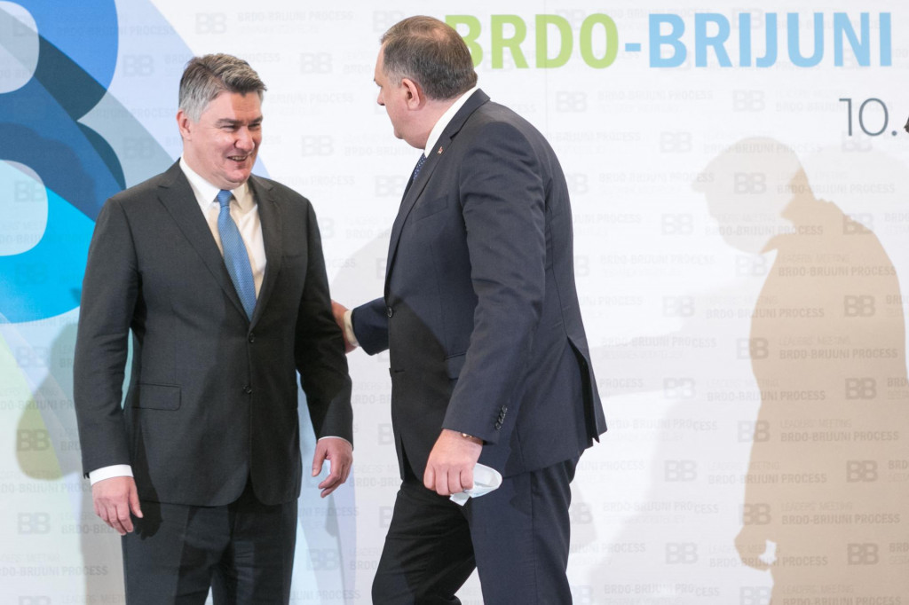 &lt;p&gt;Milanović i Dodik u srdačnom razgovoru&lt;/p&gt;