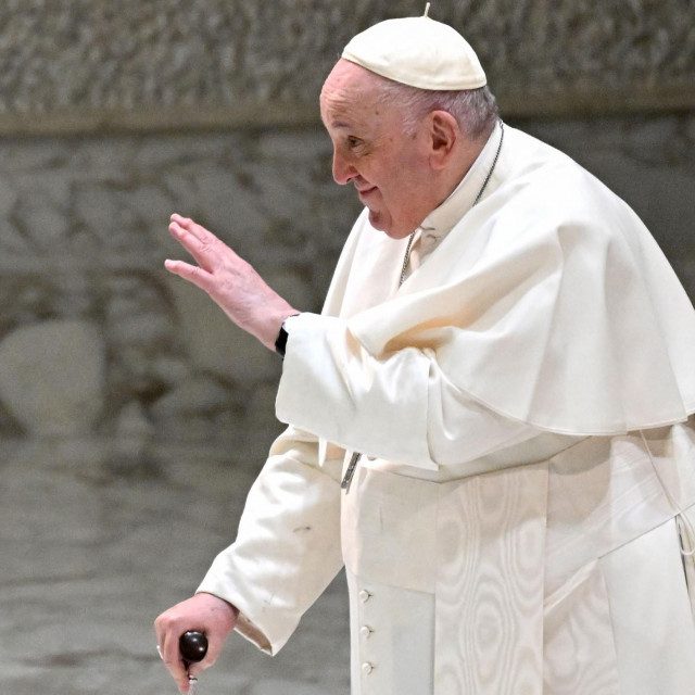 &lt;p&gt;Pope Francis blesses attendees at the start of the weekly general audience on January 25, 2023 at Paul-VI hall in The Vatican. (Photo by Tiziana FABI/AFP)&lt;/p&gt;