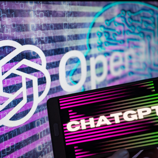 &lt;p&gt;OpenAI logo seen on screen with ChatGPT website displayed on mobile seen in this illustration, on January 8, 2023 in Brussels, Belgium. (Photo illustration by Jonathan Raa/NurPhoto) (Photo by Jonathan Raa/NurPhoto/NurPhoto via AFP)&lt;/p&gt;
