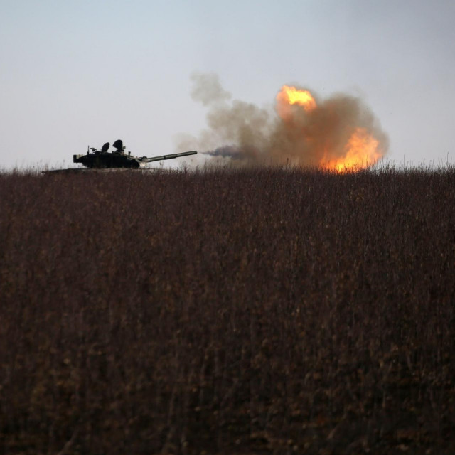 &lt;p&gt;TOPSHOT - A Ukrainian tank fires toward Russian position near the town of Bakhmut, Donetsk region on January 26, 2023, amid the Russian invasion of Ukraine. (Photo by Anatolii Stepanov/AFP)&lt;/p&gt;