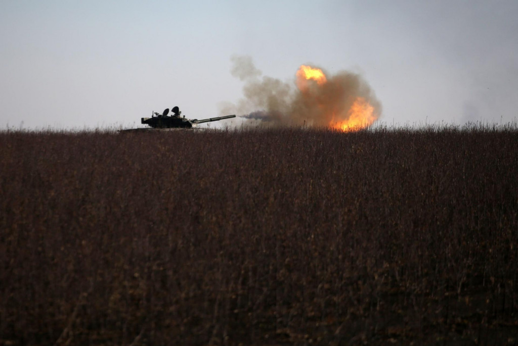 &lt;p&gt;TOPSHOT - A Ukrainian tank fires toward Russian position near the town of Bakhmut, Donetsk region on January 26, 2023, amid the Russian invasion of Ukraine. (Photo by Anatolii Stepanov/AFP)&lt;/p&gt;
