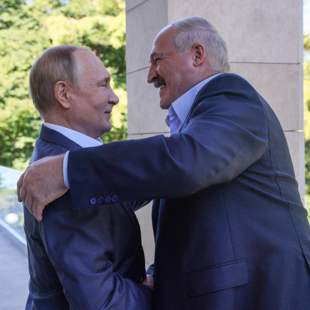 &lt;p&gt;Prvi čovjek Bjelorusije i Lukašenko&lt;/p&gt;