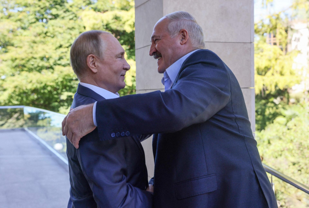 &lt;p&gt;Prvi čovjek Bjelorusije i Lukašenko&lt;/p&gt;