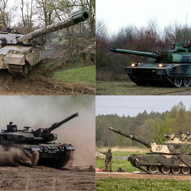&lt;p&gt;Stižu britanski Challengeri 2, francuski Leclerc, njemački Leopardi i američki Abramsi&lt;/p&gt;