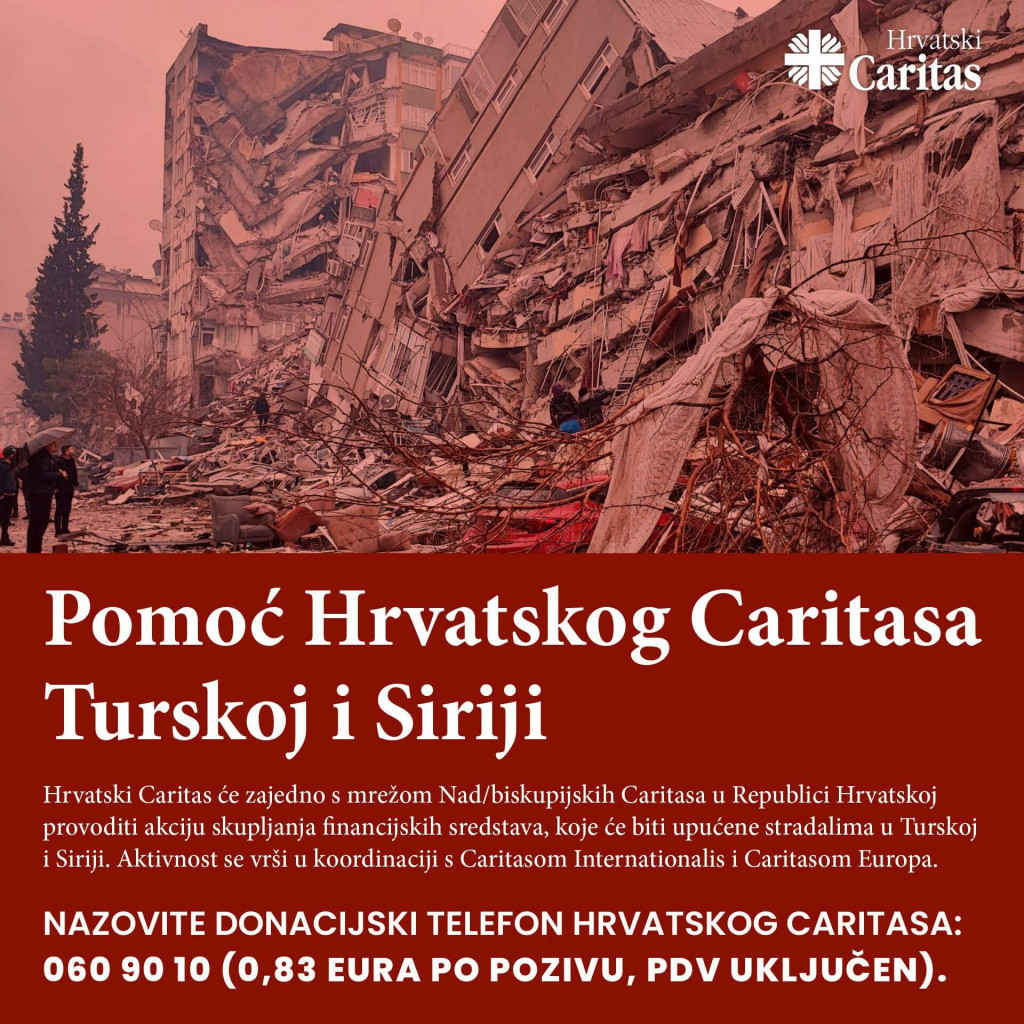 &lt;p&gt;Pomoć Hrvatskog Caritasa Turskoj i Siriji&lt;/p&gt;