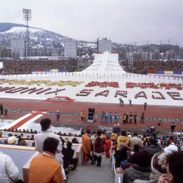 &lt;p&gt;Otvaranje 14. zimskih olimpijskih igara na stadionu Koševo&lt;/p&gt;