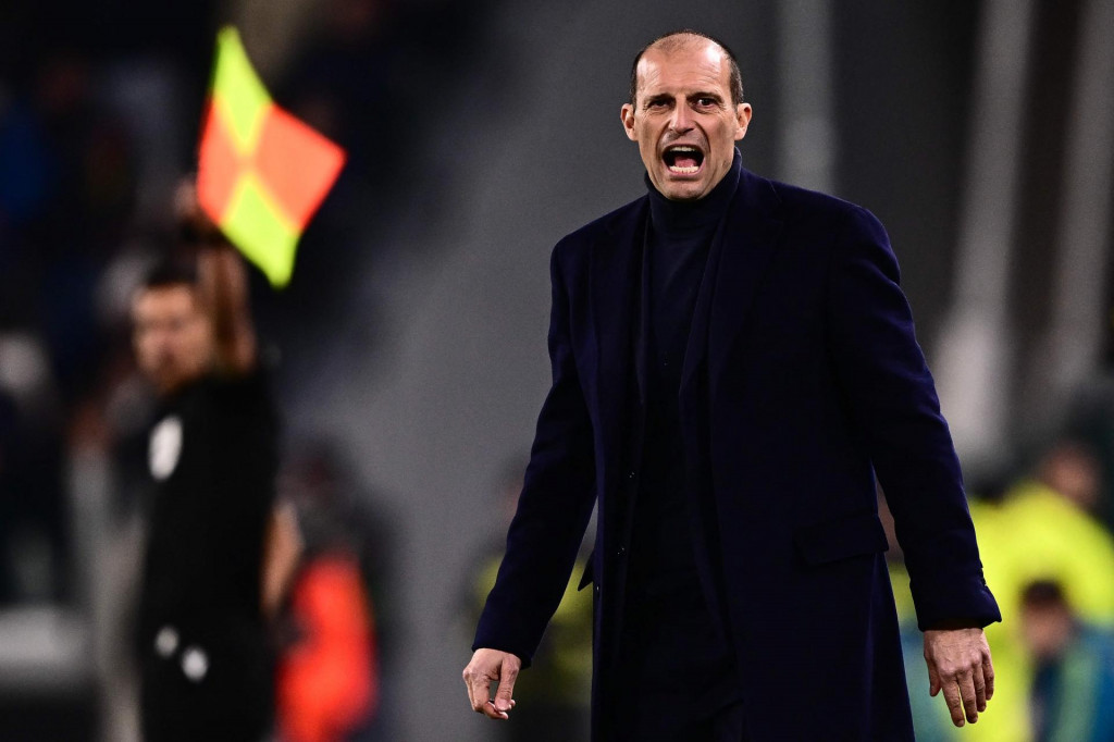 &lt;p&gt;Juventus‘ Italian coach Massimiliano Allegri reacts during the UEFA Europa League round of 32, first leg football match between Juventus FC and FC Nantes, on February 16, 2023 at the Juventus stadium in Turin. (Photo by Marco BERTORELLO/AFP)&lt;/p&gt;