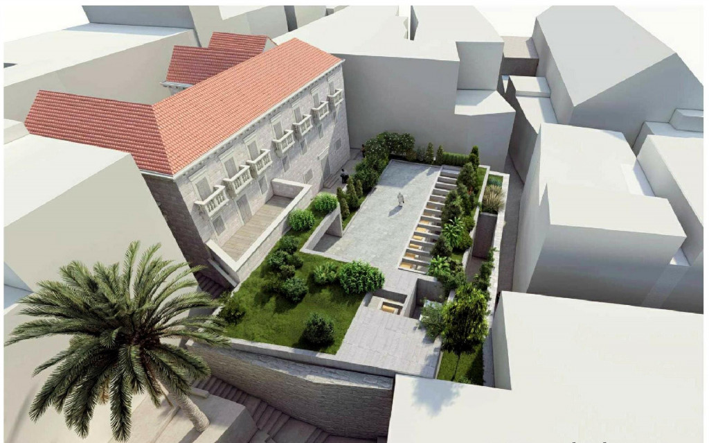 &lt;p&gt;Zgrada nove knjižnice, s glavnim ulazom iz Ulice Jurja Matijevića, imat će tri etaže, od kojih će treća biti otvorena terasa s vrtom na razini ulaza u sadašnju knjižnicu&lt;/p&gt;