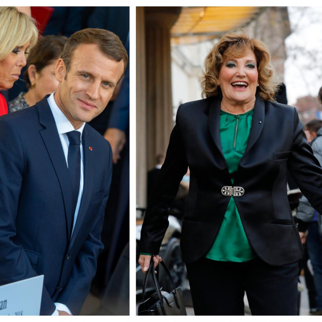 &lt;p&gt;Brigitte i Emmanuel Macron, te Tereza snimljena ispred hotela Esplanade, gdje se susrela s francuskim predsjednikom u Zagrebu&lt;/p&gt;