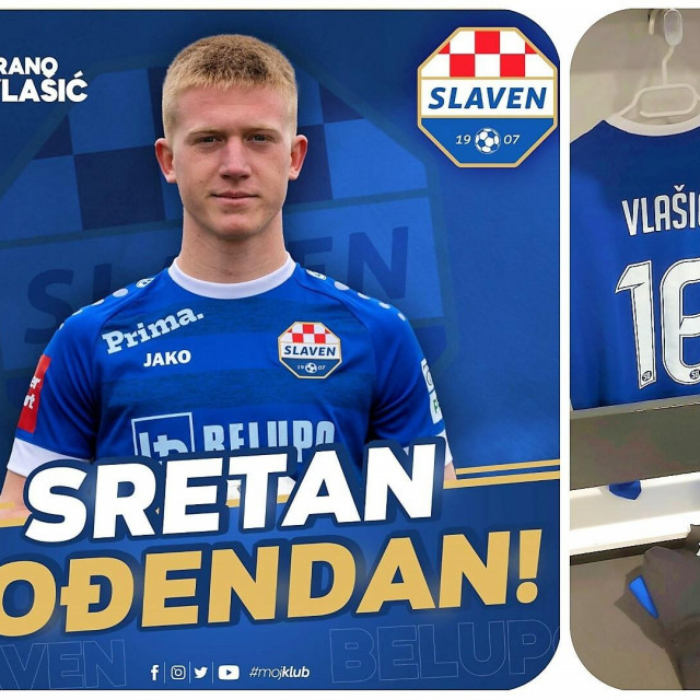 &lt;p&gt;Nogometni klub Slaven Belupo uputio je čestitku Franu Vlašiću za njegov 17. rođendan&lt;/p&gt;