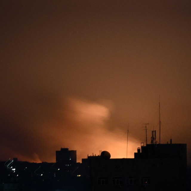 &lt;p&gt;This general view taken on March 24, 2022 shows fire and smoke lights up the sky, east of Kharkiv. (Photo by Aris Messinis/AFP)&lt;/p&gt;