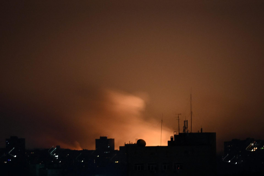 &lt;p&gt;This general view taken on March 24, 2022 shows fire and smoke lights up the sky, east of Kharkiv. (Photo by Aris Messinis/AFP)&lt;/p&gt;