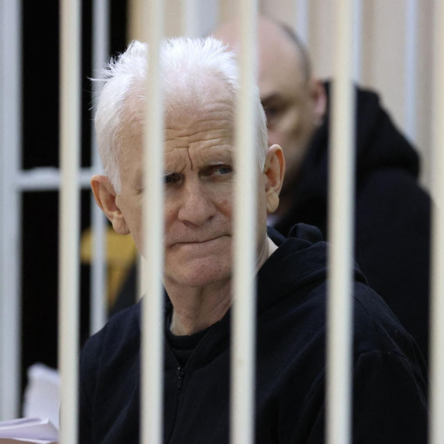 &lt;p&gt;Iza rešetaka - bjeloruski borac za ljudska prava Ales Bialiatski&lt;/p&gt;