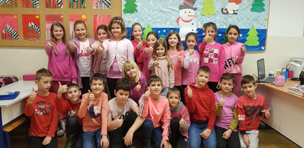 &lt;p&gt;Učenici OŠ Ivana Gundulića obilježili Dan ružičastih majica&lt;/p&gt;