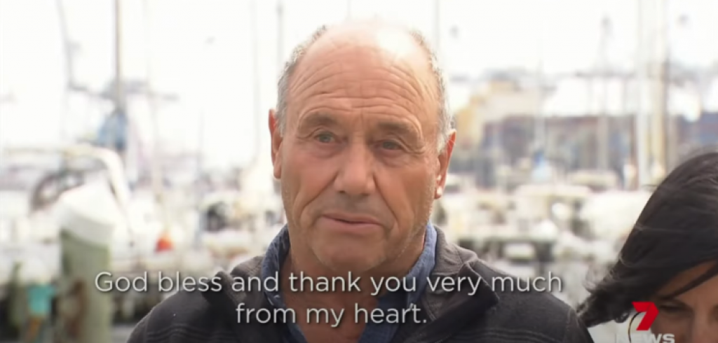 &lt;p&gt;Australski ribar Bart Karlovic porijeklom s Lastova spašen nakon sedam sati plutanja u divljem moru&lt;/p&gt;