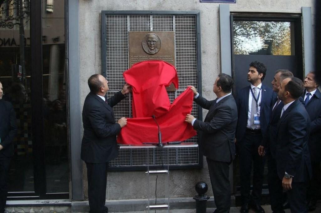 &lt;p&gt;Otkrivanje spomenika ubijenome turskom veleposlaniku Galipu Balkaru u Beogradu u listopadu 2019. godine&lt;/p&gt;