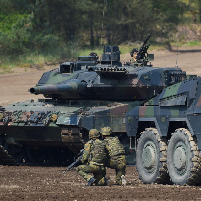 &lt;p&gt;Vježba NATO-a s Leopard 2 tenkovima&lt;/p&gt;