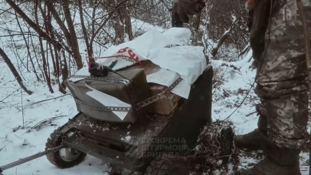 &lt;p&gt;Improvizirana pokretna bomba ukrajinske vojske&lt;/p&gt;