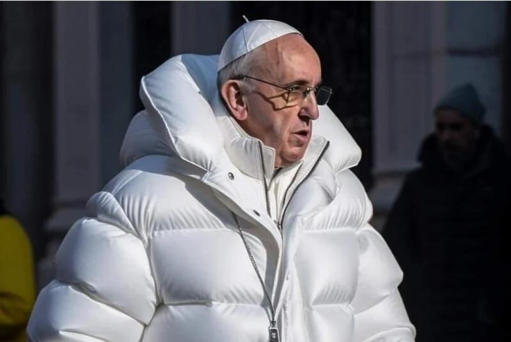 &lt;p&gt;Fotografija pape Franje napravljene uz pomoć umjetne inteligencije postala je hit na društvenim mrežama.&lt;/p&gt;