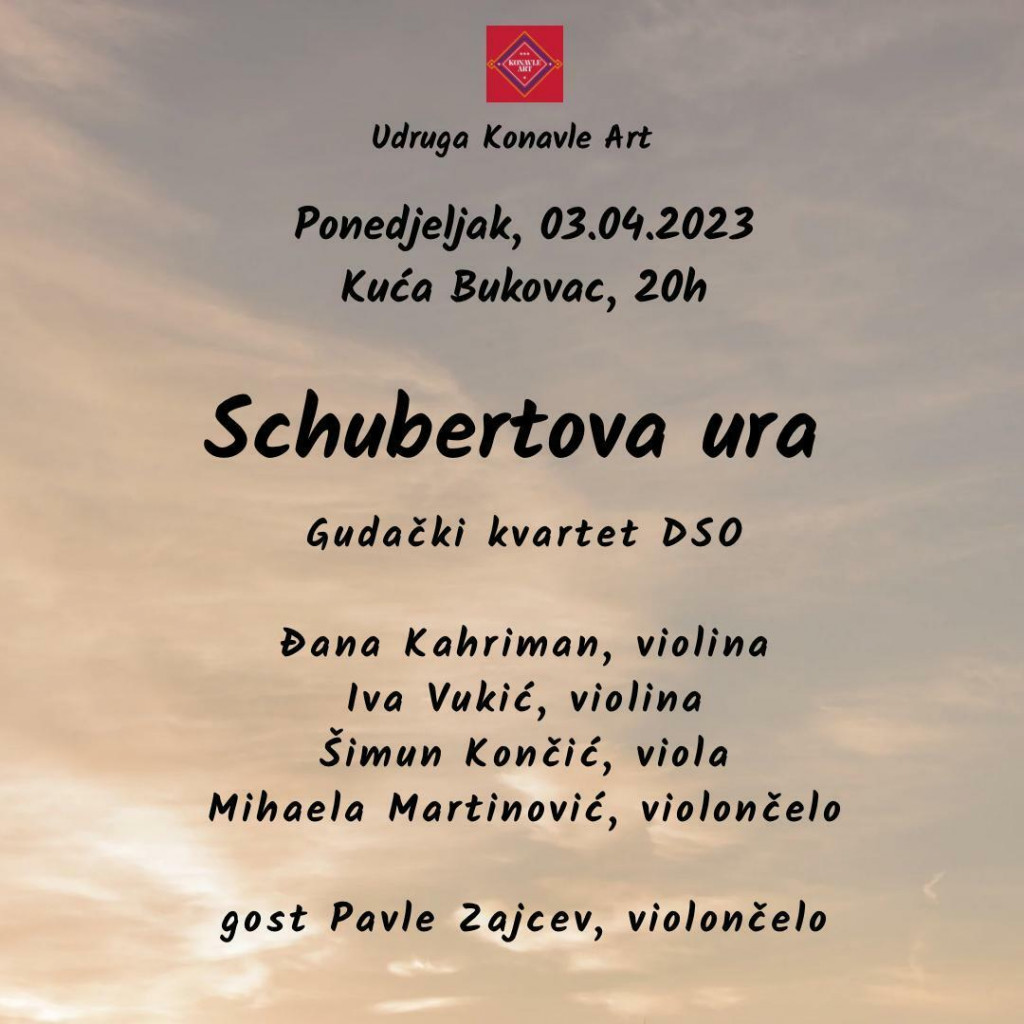 &lt;p&gt;Koncert Schubertova ura u Kući Bukovac&lt;/p&gt;