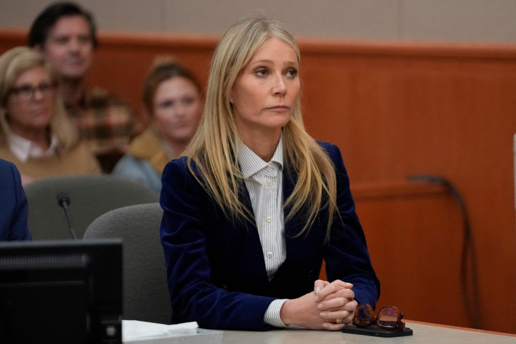 &lt;p&gt;US actress Gwyneth Paltrow reacts to the verdict in the trial over her 2016 ski collision with 76-year-old Terry Sanderson on March 30, 2023, in Park City, Utah. - Hollywood star Gwyneth Paltrow defeated a lawsuit on March 30, 2023, that was claiming $3.3 million damages over an accident on a Utah ski slope in 2016.&lt;br&gt;
A unanimous jury in the US state found the actress did not cause the crash with retired optometrist Terry Sanderson. (Photo by Rick Bowmer/POOL/AFP)&lt;/p&gt;