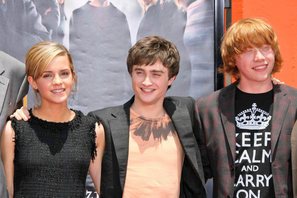 &lt;p&gt;Emma Watson, Daniel Radcliffe, Rupert Grint &lt;/p&gt;