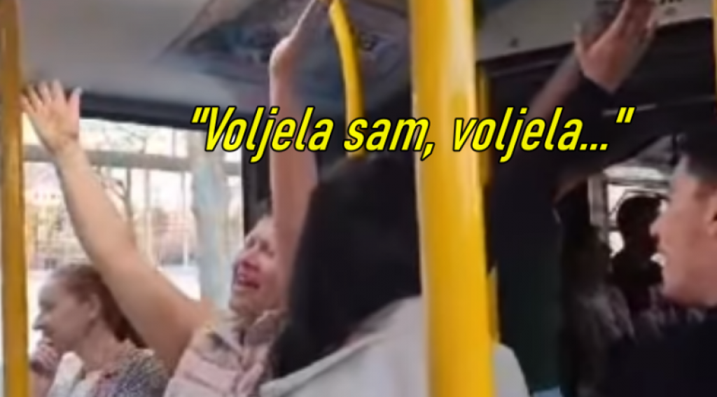 &lt;p&gt;Pjevanje pjesme Hanke Paldum i Milića Vukašinovića u beogradskom autobusu&lt;br&gt;
 &lt;/p&gt;