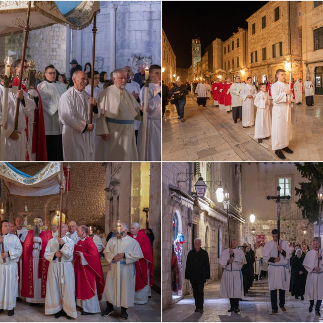 &lt;p&gt;Dubrovnik, 070423&lt;br&gt;
Nakon obreda Velikog petka u katedrali, mnostvo vjernika uputilo se u procesiju ulicama grada.&lt;br&gt;
Na fotografiji: Roko Glasnovic.&lt;br&gt;