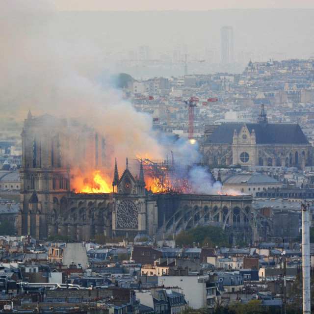 &lt;p&gt;Požar na katedrali izbio je 15. travnja 2019. godine&lt;/p&gt;