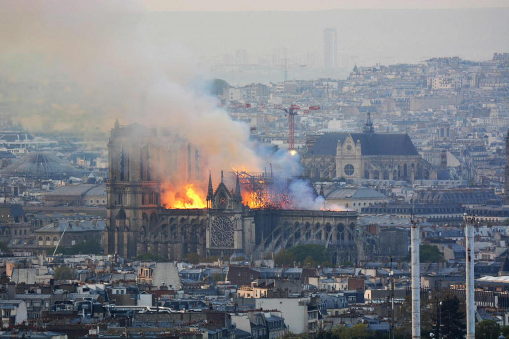 &lt;p&gt;Požar na katedrali izbio je 15. travnja 2019. godine&lt;/p&gt;