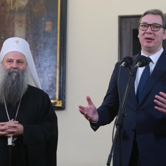 &lt;p&gt;Ono što je Putinu Kiril, to su Vučiću, Šešeljevu učeniku, Porfirije i Srpska pravoslavna crkva&lt;/p&gt;