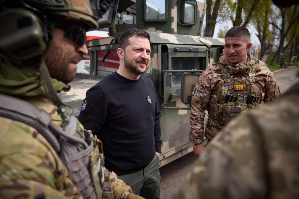 &lt;p&gt;Predsjednik Ukrajine danas je obišao svoje vojnike na prvoj liniji u Adiivki &lt;/p&gt;